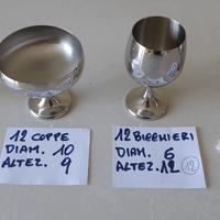 coppette  AMC bicchieri acciaio