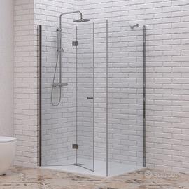 Box doccia a L, cristallo 8mm