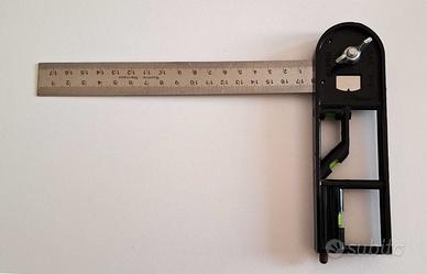 Squadra angolare snodata con livelle