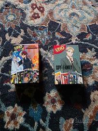 Mc Donald's happy meal carte Uno x anime 2 mazzi