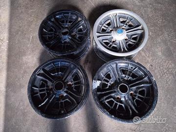 Cerchi In Lega Da 14" MELBER Per Maggiolino Fulvia