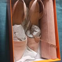 completo neutro scarpe/ borsello