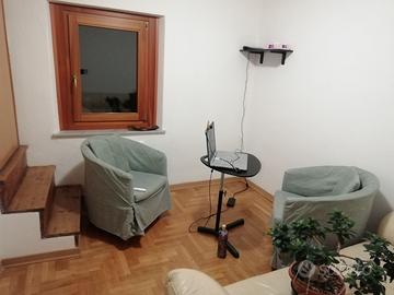 poltroncine in stoffa