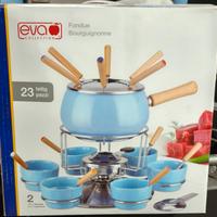 fonduta e burguignonne pentolino e scodelle