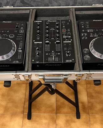 Setup Pioneer DJ completo – DDJ-350 + DJM-350