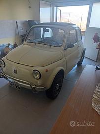 Fiat 500 d'epoca anno 1971.-