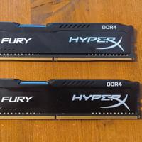 RAM Kingston HyperX FURY DDR4 16 GB (Kit 2 x 8 GB)
