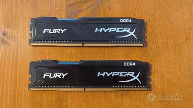 RAM Kingston HyperX FURY DDR4 16 GB (Kit 2 x 8 GB)