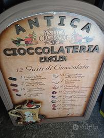 vecchia Insegna in Legno 