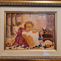 Quadro  olio su tela