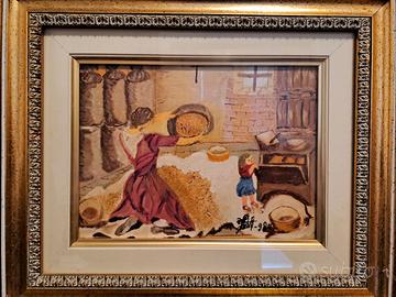 Quadro  olio su tela