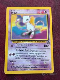 Carta Pokemon Mew Promo Eng black star non holo