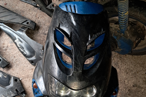 Carene e impianto elettrico aprilia sr50 2004