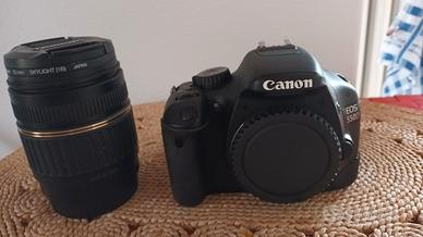 fotocamera CANON EOS 550D + obiettivo TAMRON 4F 18