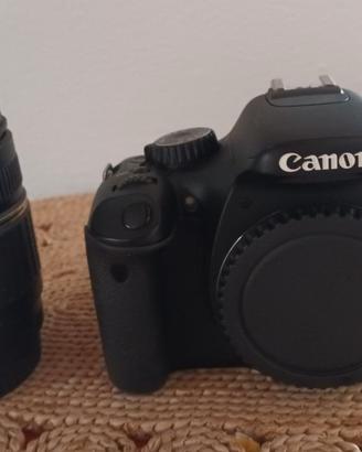 fotocamera CANON EOS 550D + obiettivo TAMRON 4F 18