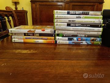 Xbox 360 nera con kinect e giochi