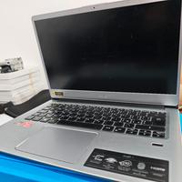 Notebook Acer Swift 3 14 pollici ryzen 3500u 