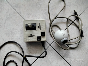 Joystick e telecamera vintage