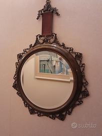 specchio con mensola