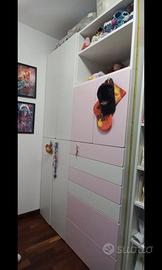 Guardaroba armadio bambina
