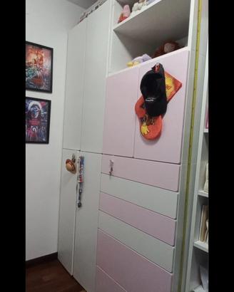Guardaroba armadio bambina