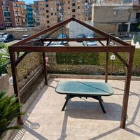 gazebo in legno 