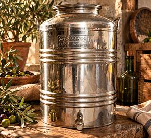Fusto olio Cordivari 50 litri INOX 18/10