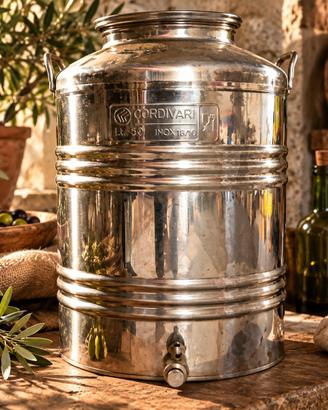 Fusto olio Cordivari 50 litri INOX 18/10