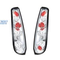 FANALI FORD FIESTA 02-05 FONDO CROMATO