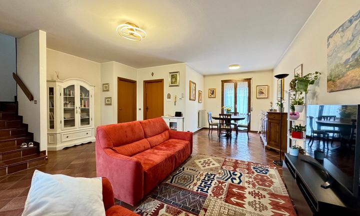 Porzione di testa con giardino