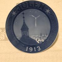 Piatto di Natale Royal Copenhagen 1913