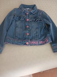 Giubbino jeans taglia 3/4 anni