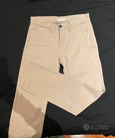 Pantaloni Chino Eleganti Celio Beige