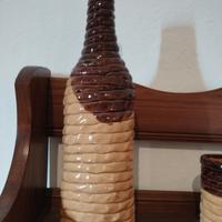 BOTTIGLIE BICCHIERI TERRACOTTA TOSCANA