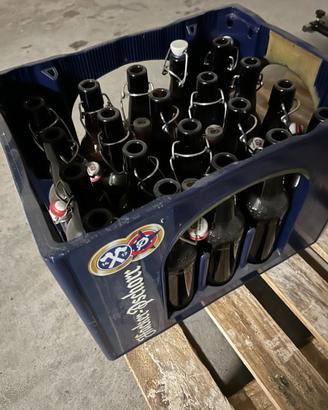 Cassa con 20 Bottiglie da 0,5L a Tappo Meccanico