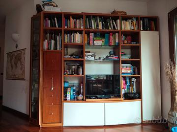 libreria in ciliegio