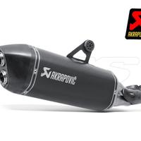 TERMINALE SCARICO AKRAPOVIC TITANIO NERO BMW R1200