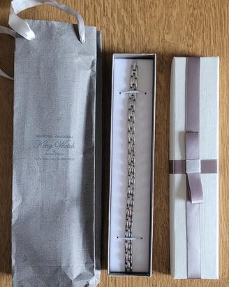 Bracciale uomo in acciaio. 