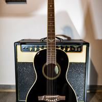 Chitarra acustica Eko Parlor con Preamp LRbaggs