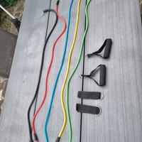 Set bande elastiche allenamento in viaggio/casa