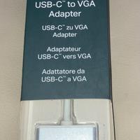 Adattatore convertitore USB-C a VGA analogico