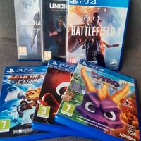 PS4  videogiochi in blocco