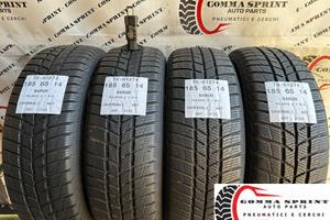 4 PNEUMATICI 185/65 R14 BARUM INVERNALI