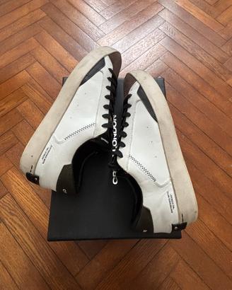 Scarpe Crime London Low Top Distressed Uomo 44