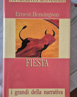 Libro FIESTA - Ernest Hemingway Cop. rigida - Nuov