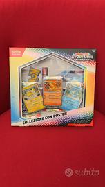 Collezione pokemon evo prismatiche poster nuovao