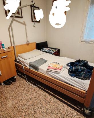 letto elettrico legno