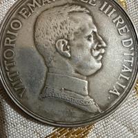 VITTORIO EMANUELE III 5 LIRE 1914