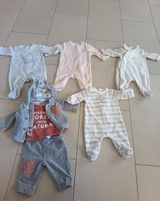 Tutine 0-1 mese