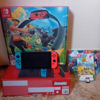 Nintendo Switch Console + 5 giochi